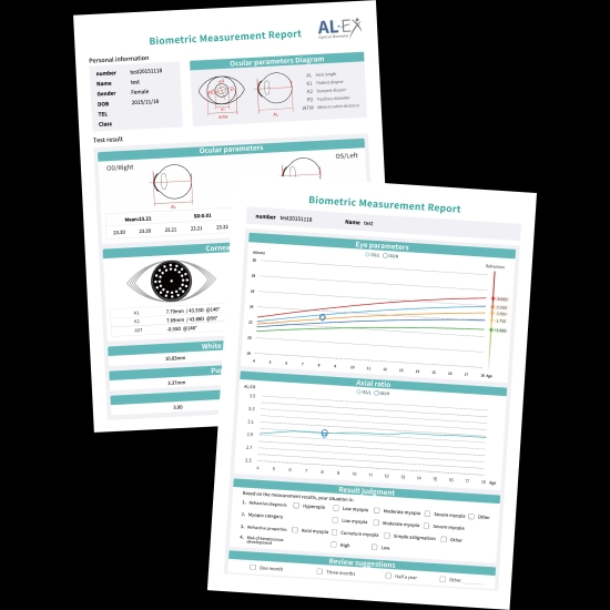 Optisches Biometer Visiontek Al-Ex