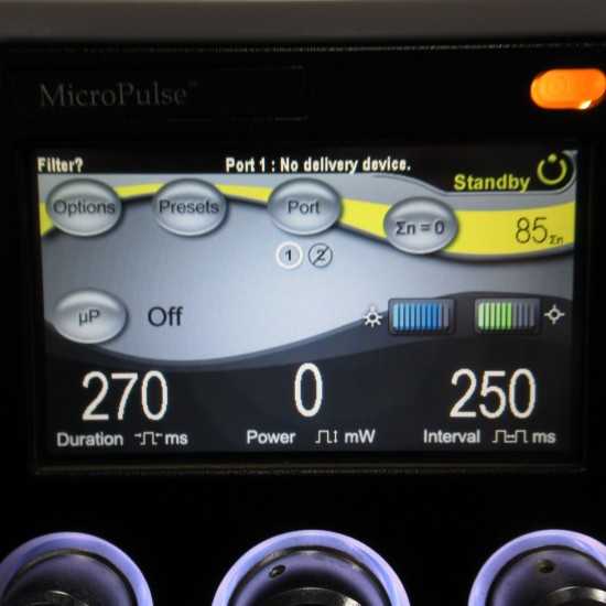 Mikropulsierter Gelber Laser Iridex IQ-577